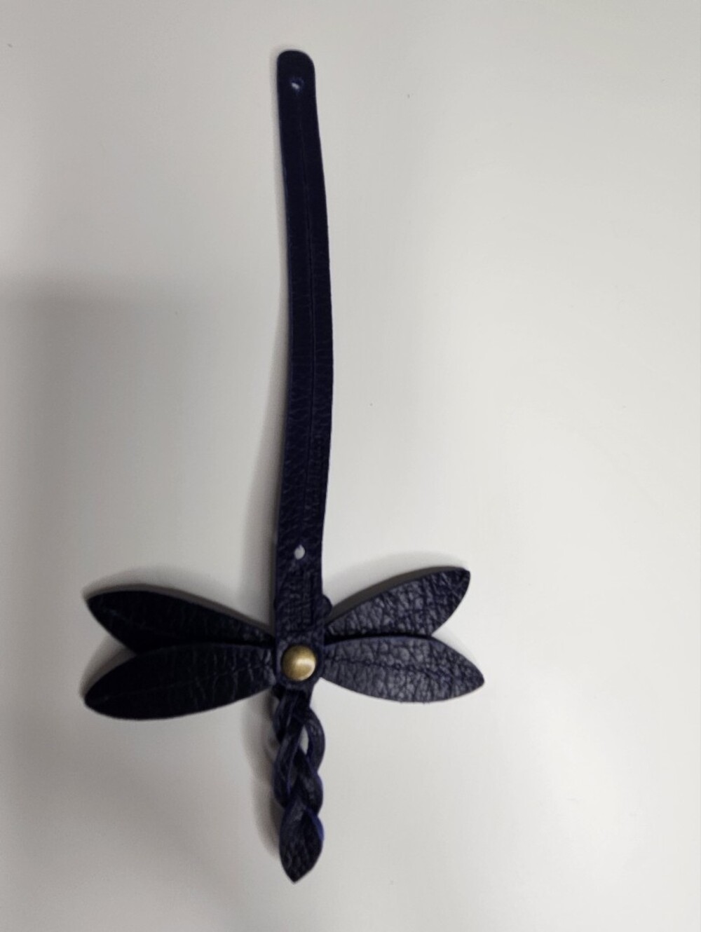 Portland Leather Goods Cobalt Blue Dragonfly Purse Flair - Picture 4 of 5